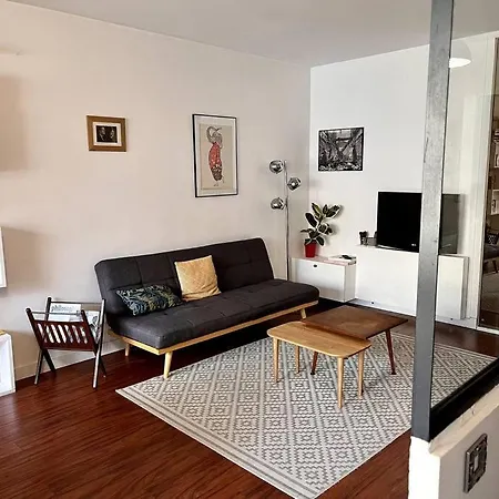 Paris : Appartement Familial Avec Parking Prive Clichy Exterior photo