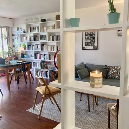 Paris : Appartement Familial Avec Parking Prive Clichy Exterior photo