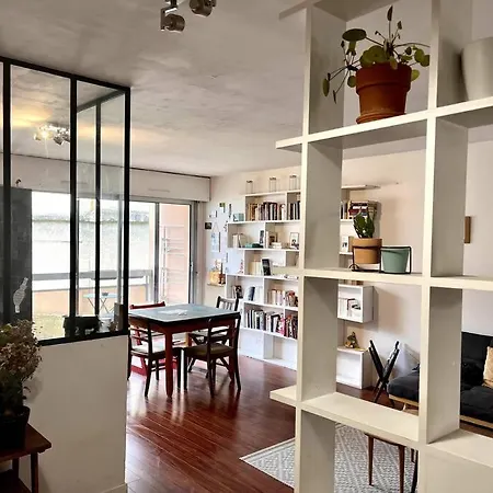Paris : Appartement Familial Avec Parking Prive Clichy Exterior photo