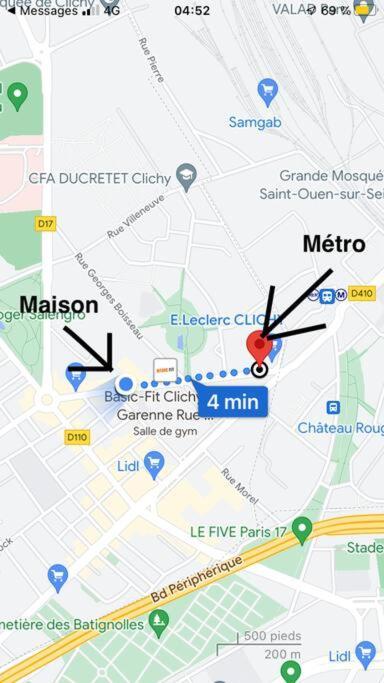 Paris : Familial Avec Parking Prive Apartment *